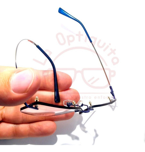 Imagen 4 de 5 de Armazon Lentes Ultraligero 10g Beta Titanio Flexible Memoria Bti-004