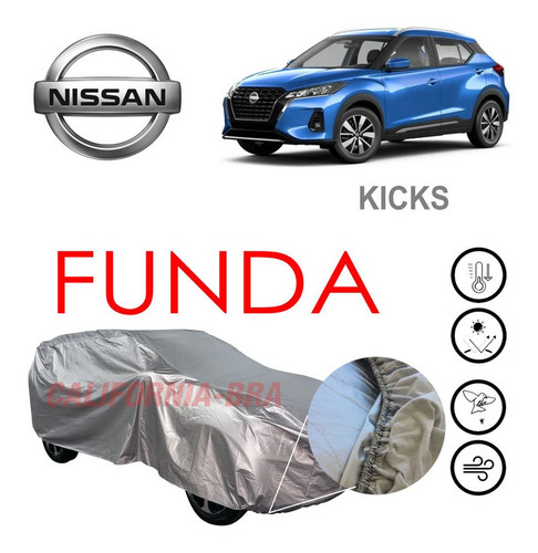 Funda Cubierta Lona Cubre Nissan Kicks 2023