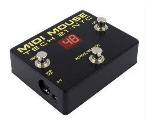  Pedal Controlador Midi Tech 21 Midi Moose -mm1- 