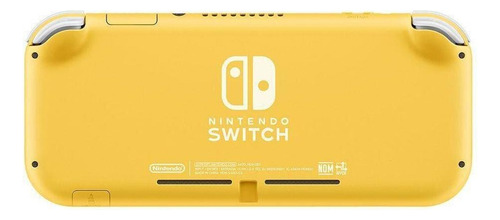 Console Nintendo Switch Lite 32gb Amarelo Amarelo