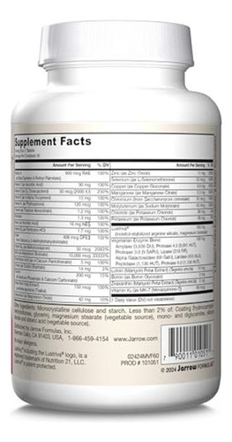 Jarrow Women's Multi+ Multivitaminas Crecimiento Capilar 60