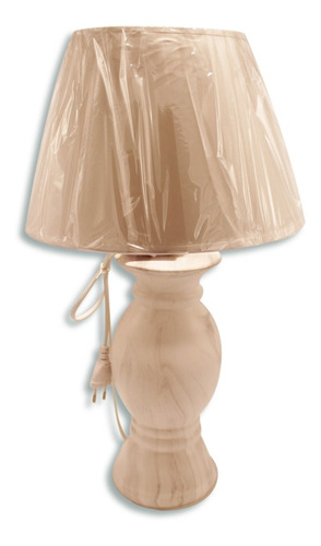 Lámpara De Cerámica Marmolada 30x49cm 6