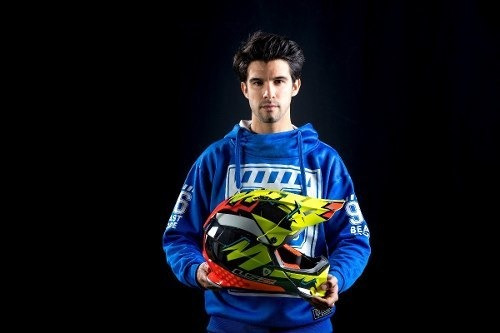 Imagen 7 de 10 de Cascos Motocross Mx Ls2 437 Fast Volt Negro Naranja Amaril
