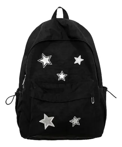 Mininai Linda Mochila Est tica Y2k Con Patr n Estrellas A