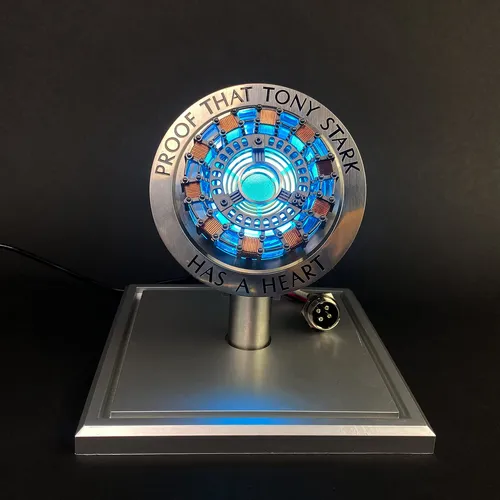 Arc Reactor Iron Man Con Relación 1:1 Con Sensor De Vibracio