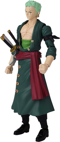 Imagen 2 de 8 de Figura De Acción Roronoa Zoro One Piece Anime Heroes Bandai