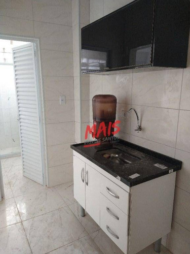 Imagem 6 de 11 de Kitnet Para Alugar, 45 M² - Embaré - Santos/sp - Kn0179