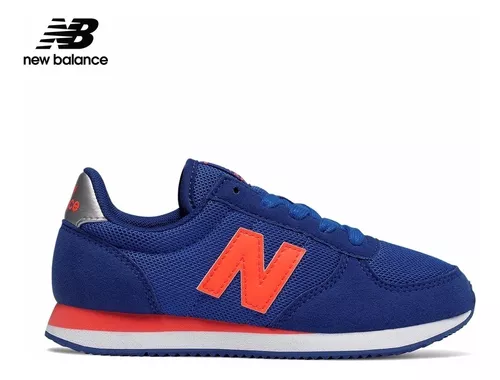 Zapatillas New Balance Niños Kl220boy Azul Francia Y Naranja