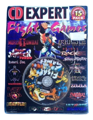 Cd Expert Fight Games 15 Pack 1995