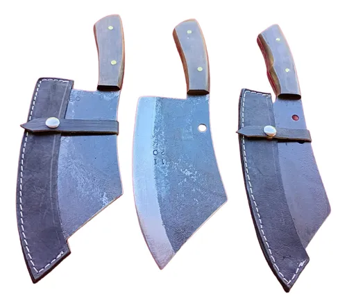 comprar Cuchillo Hachuela Bowie De 21 Cms X 9 Encabado En Madera