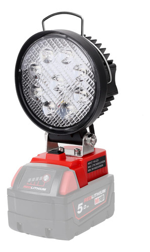 Mellif Luz Led Inalambrica Para Milwaukee 18 V Mano 27 W M18