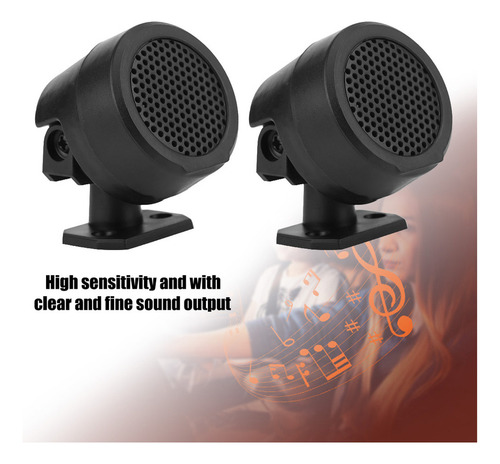Pacote Com 2 Alto-falantes Redondos Para Carro, 12 V, 500