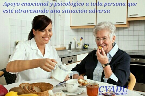 Acompañante Y Cuidado De Enfermos, Pacientes Y Adulto Mayor