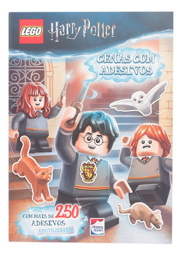 Lego Harry Potter: Cenas com adesivos, de Lego. Happy Books Editora Ltda. em português, 2019