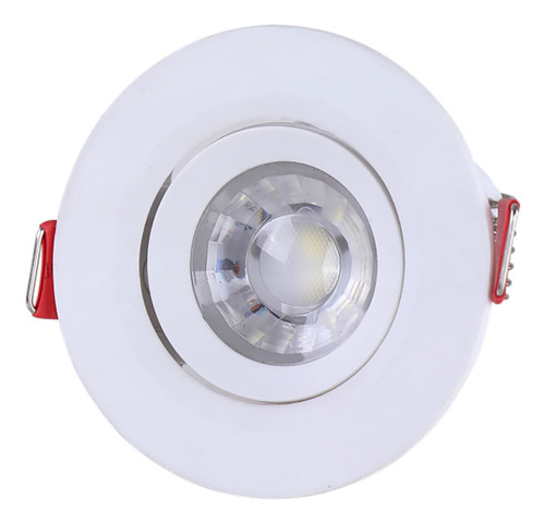 Spot Led Embutir Redondo 7w 3000k Branco Quente Tramontina Cor da luz Branco-quente 110V/220V