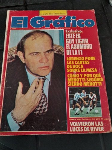 Revista El Gráfico River 20 2 1979 N3098