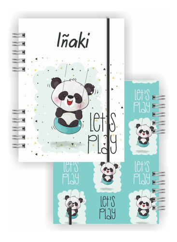 Cuaderno Pediátrico A5 Personalizado - Animalitos