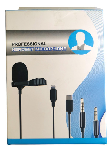 Microfono Profesional Con Conector Jack 3.5mm 1600828