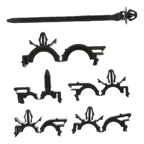 54pcs Clip De Retención De Arnés De Alambre De