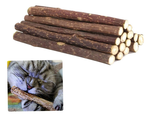 Sticks Para Gatos: 15 Piezas De Limpieza De Dientes De