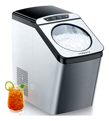 Countertop Nugget Ice Maker, Pebble Ice Maker Machine, ...