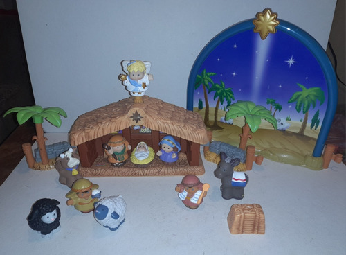 Nacimiento Fisher Price Little People (Usado)