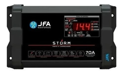 Fonte Automotiva 70 Amperes Jfa Storm Red Line Cca Sci Smart