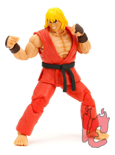 Figura De Acción Ultra Street Fighter 2 Ken Jada Toys (Usado)