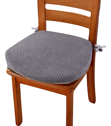 Big Hippo Cojn Para Silla Con Lazos Para Silla De Comedor, E