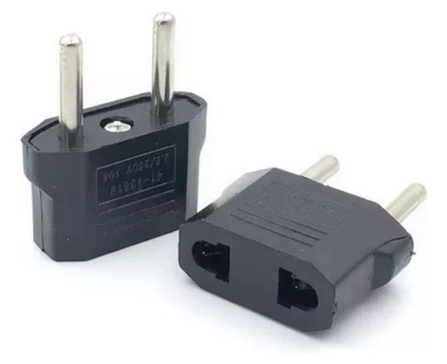 Plug Adaptador De Tomada Eu 4.0 Modelo Padrão 250v