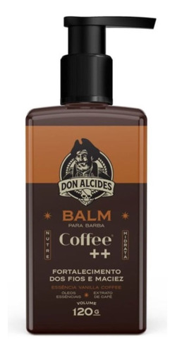 Balm Hidratante Para Barba - Coffe++  Don Alcides