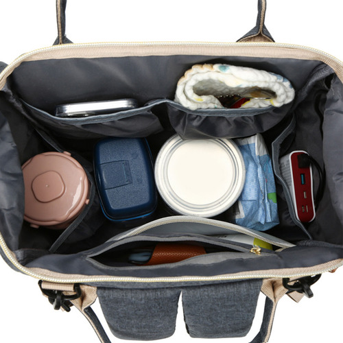 Bolsa De Pañales Para Mujer, Con Múltiples Compartimentos, G