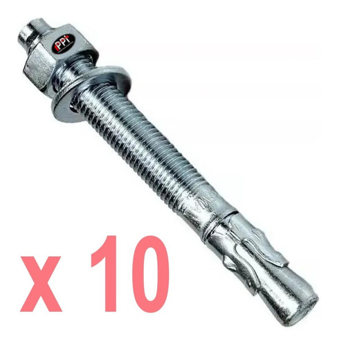 10 Unidades Anclaje Fischer Broca Perno Hormigon Fwa 8 X 80 