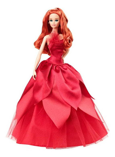 Barbie Signature Holiday 2022 Pelirroja Exclusiva Walmart