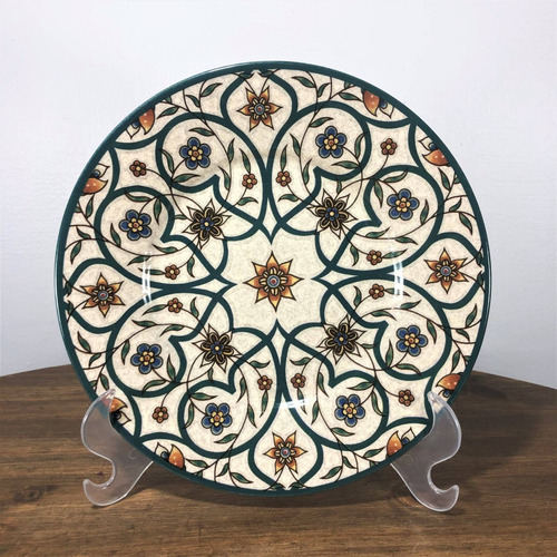 Prato Decorativo Mandala 20,5cm