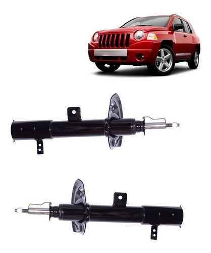 Par Amortiguadores Delanteros Para Jeep Compass 2.4 2012-17