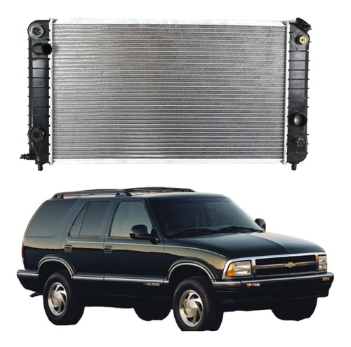 Radiador Chevrolet S-10 1994-1995 V6 4.3 Lts Automatico  