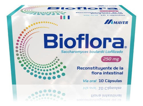 Bio-flora Polvo Para Suspensión Oral 250 Mg En Sobres, 10 Sobres