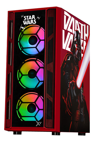 Xtreme Pc Gaming Amd Radeon Rx 7600 Ryzen 7 5700g 32gb Ssd 1tb Sistema Liquido Wifi Darkvader