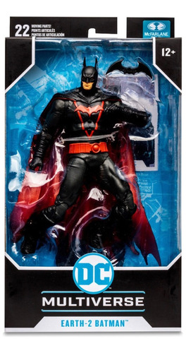 Batman Earth-2 Arkham Knight Figura Mcfarlane Dc Multiverse