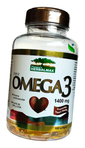 Omega 3 - 100 Cápsulas X 1,400mg