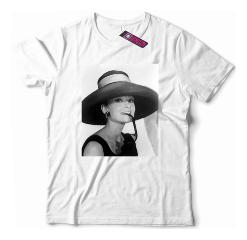 Remera Audrey Hepburn Actriz Pelicula  Ca29 Dtg Premium