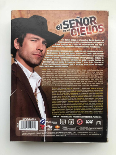Dvd Serie El Señor De Los Cielos Segunda Parte (Usado)