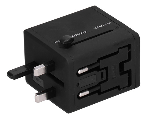 Adaptador De Viaje Multifunción, Convertidor De Corriente In