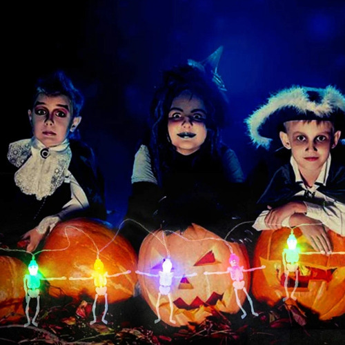 Luces De Decoración De Halloween De 3 M Y 20 Led, Cadena De
