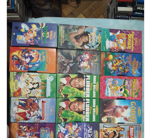 Vhs Peliculas Oríginales Infantiles Clasicos Anime (Usado)