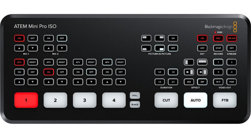 Blackmagic Atem Mini Pro Iso | Pronta Entrega Rj Ou Sp | Nfe