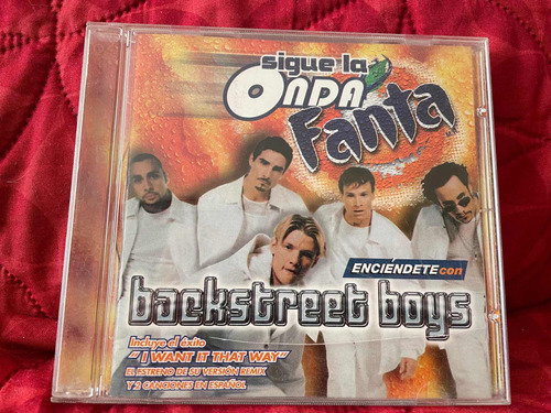 Sigue La Onda Fanta Backstreet Boys Cd I Want It That Way