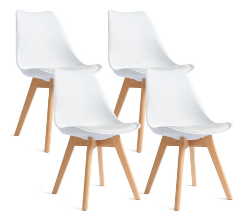 Canglong Mid Century Modern Dsw - Silla Auxiliar Con Patas .