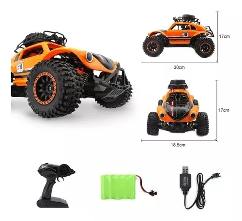 Encontre Carrinho Controle Remoto Fusca Corrida Off Road 4x4 Rc 25km -  Dangos Importados - Sua Loja de Importados no Brasil!